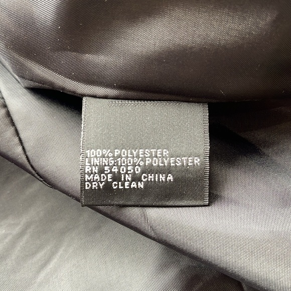 NIPON BOUTIQUE DOPAMINE OMBRE-SHINE RUFFLE FRONT BLAZER JACKET WOMENS 10 BLUE - Picture 7 of 16